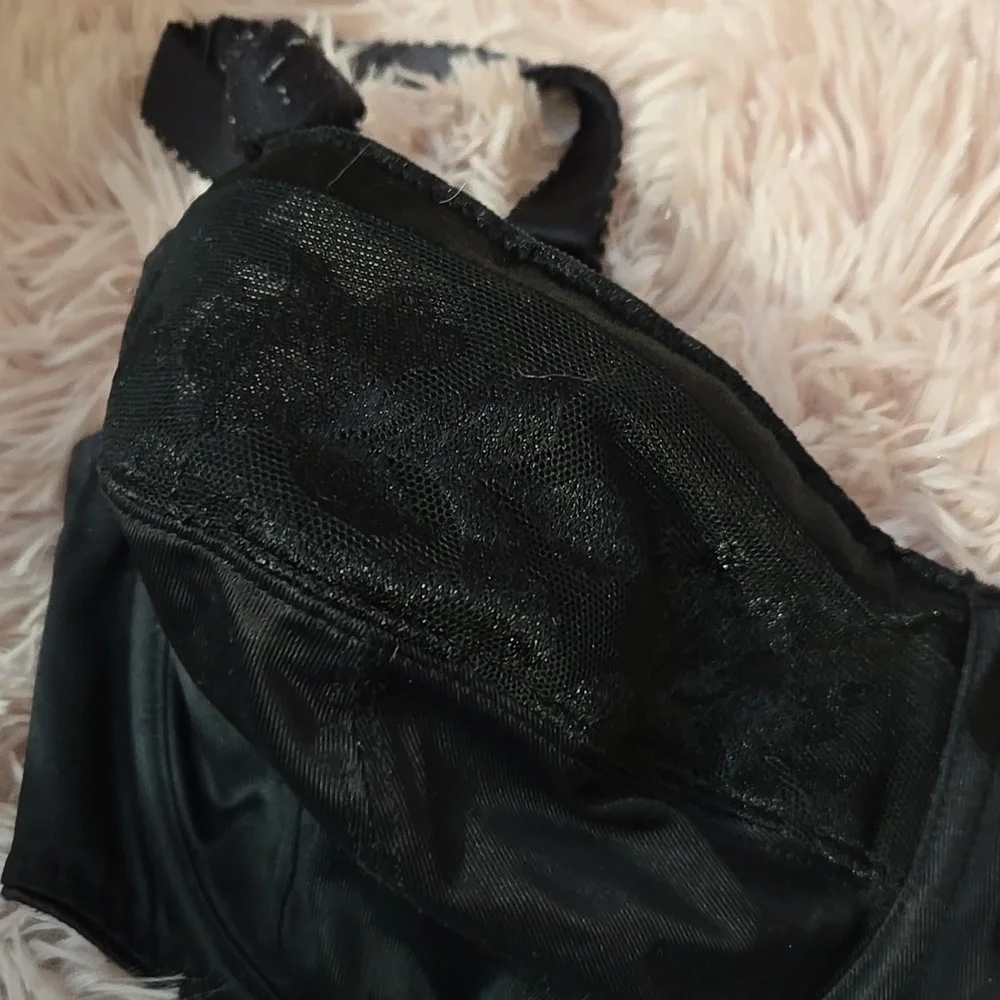 Fantasie Womens Black Lace Underwire Bra 34H - Picture 3 of 6